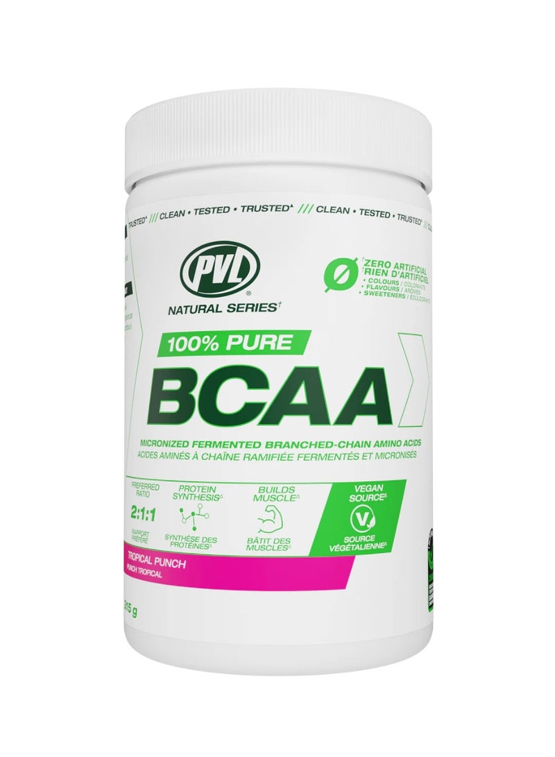 PVL 100% Pure BCAA Tropical Punch 315g